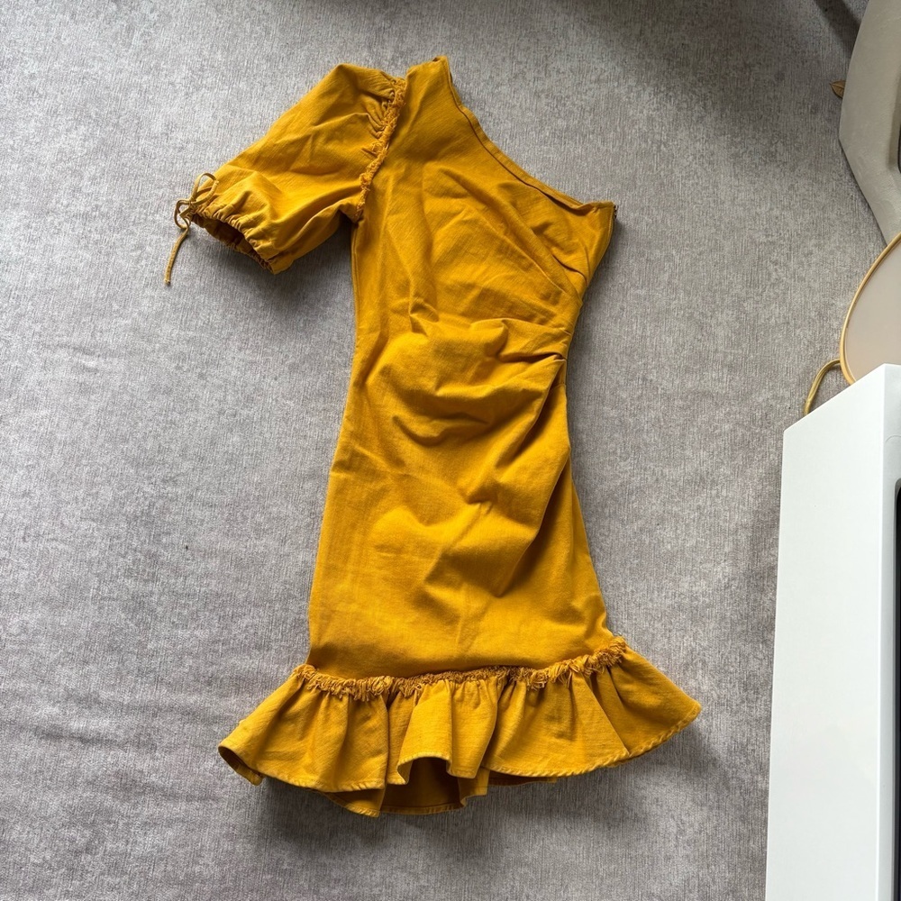Simkhai one shoulder midi dress